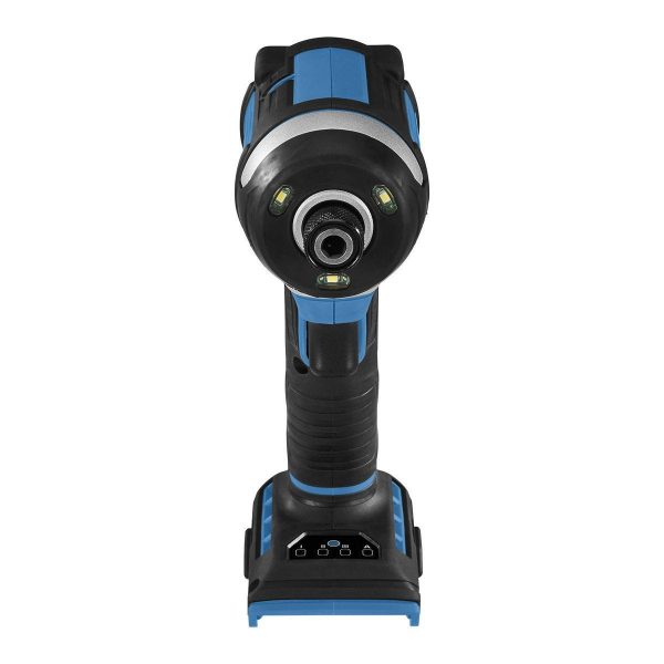 HERCULES - 20V Brushless Inalámbrico, 1/4 pulg. Compacto, Impact Driver 3 Velocidades - Solo Herramienta - 59421 - Imagen 6