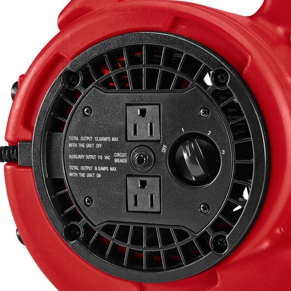 BAUER - 1000 CFM, 1/5 HP Floor Blower - 59429 - Imagen 8