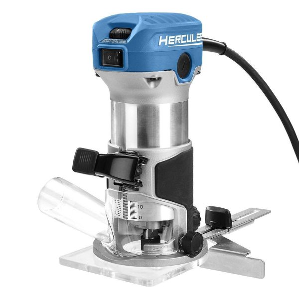 HERCULES - 7 Amp Variable-Speed Compact Trim Router - 59436