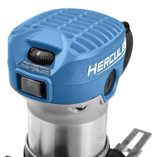 HERCULES - 7 Amp Variable-Speed Compact Trim Router - 59436 - Imagen 5