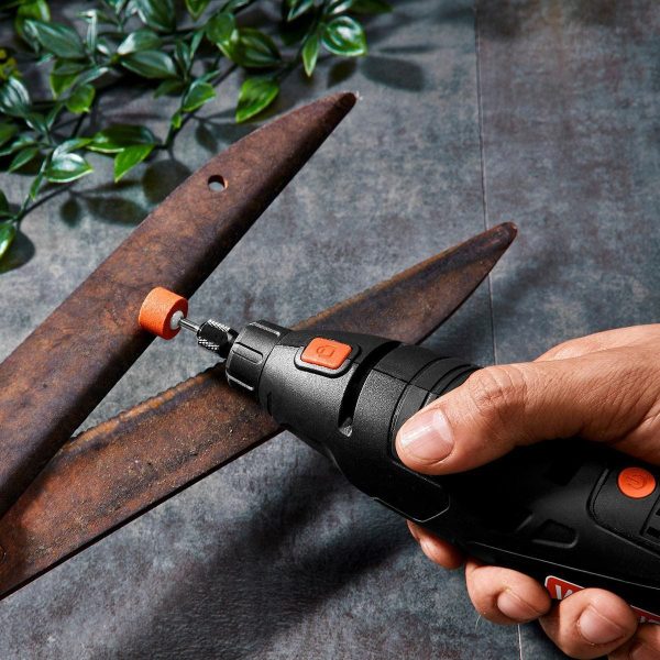 WARRIOR - 12V Herramienta Rotatoria Inalámbrica con 19 Accesorios, Batería y Cargador - 59437 - Imagen 8