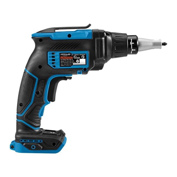 HERCULES - 20V Brushless Cordless Drywall Screwgun with Auto-Drive - Tool Only - 59440 - Imagen 4