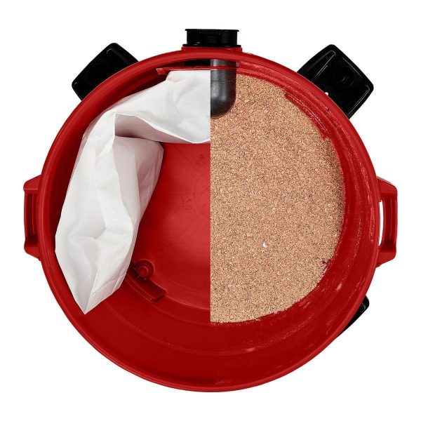 BAUER - 5 to 10 Gallon High-Efficiency Dry Pick-Up Vacuum Dust Collection Bags, 2-Pack - 59464 - Imagen 5