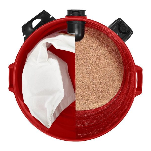 BAUER - 12 to 16 Gallon High-Efficiency Dry Pick-Up Vacuum Dust Collection Bags, 2-Pack - 59465 - Imagen 5