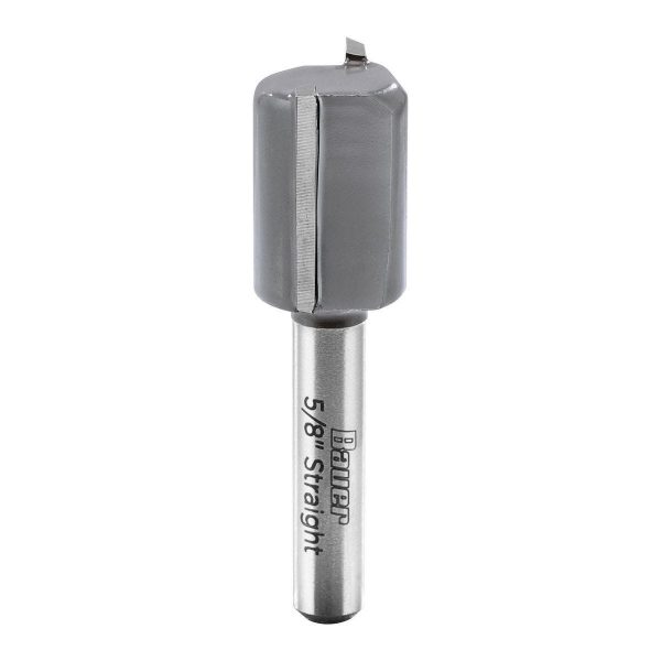 BAUER - Carbide Tip Straight Router Bit Set, 5-Piece - 59509 - Imagen 7