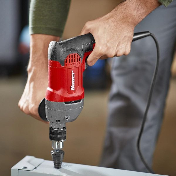 BAUER - 6.3 Amp, 1/2 in. Variable-Speed Drill - 59519 - Imagen 8