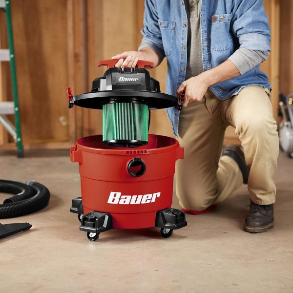 BAUER - Filtro de Reemplazo HEPA de 5 Capas para Aspiradoras Húmedo/Seco de 5 Galones y Más - 59554 - Imagen 5