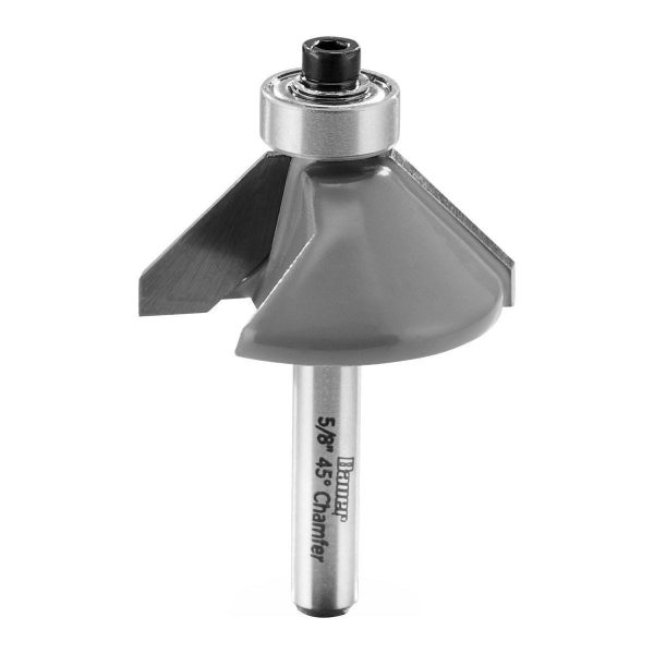 BAUER - Carbide Router Bit Set, 15-Piece - 59555 - Imagen 16