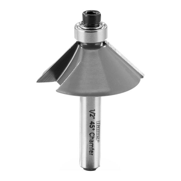 BAUER - Carbide Router Bit Set, 15-Piece - 59555 - Imagen 17