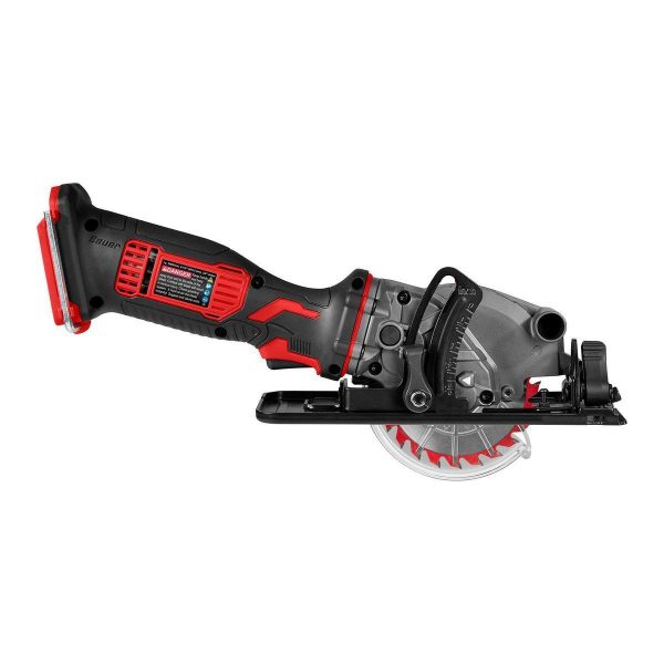 BAUER - Sierra Circular Inalámbrica 4-1/2 Pulgadas 20V - Solo Herramienta - 59612 - Imagen 4