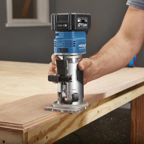 HERCULES - 20V Brushless Cordless Compact Router - Tool Only - 59615 - Imagen 11