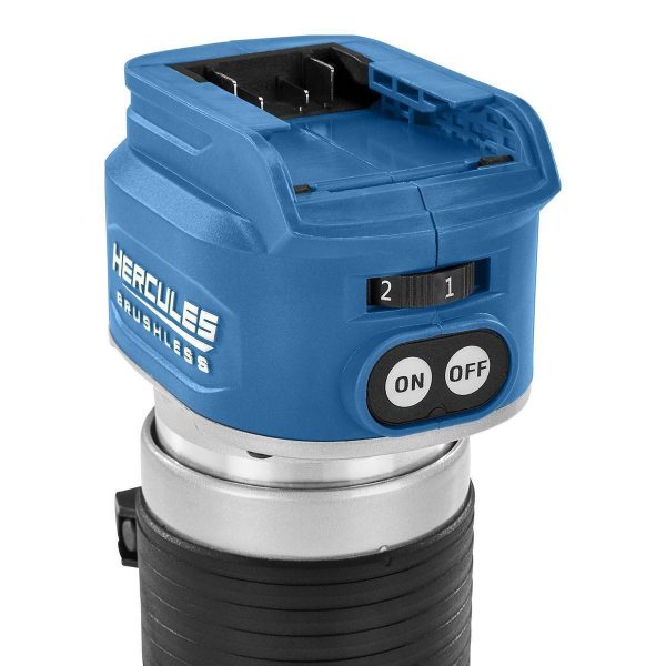 HERCULES - 20V Brushless Cordless Compact Router - Tool Only - 59615 - Imagen 7