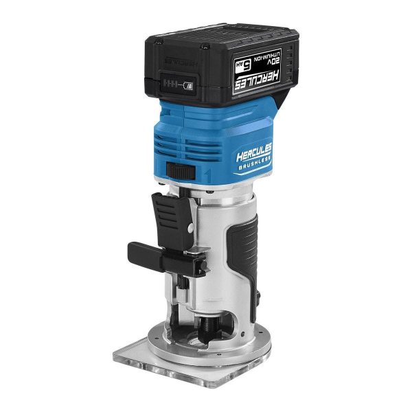 HERCULES - 20V Brushless Cordless Compact Router - Tool Only - 59615 - Imagen 8
