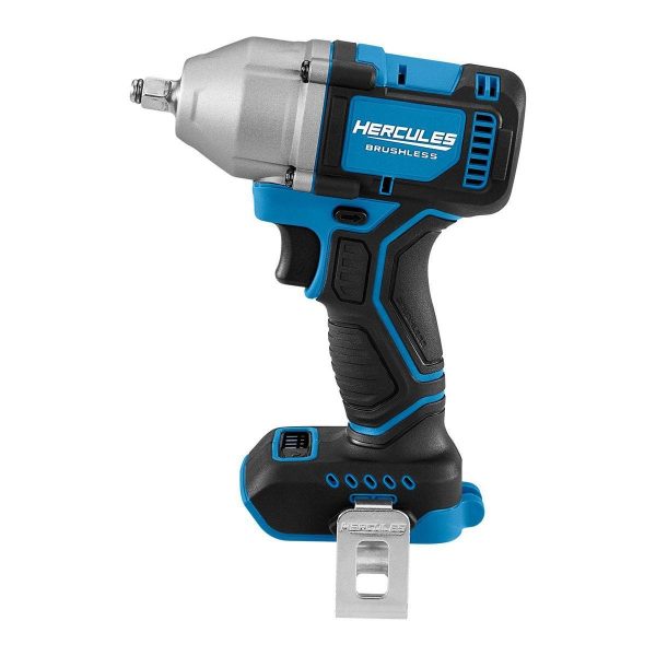 HERCULES - Llave de impacto compacta inalámbrica sin escobillas 20V, 3/8 pulgadas, 4 modos - Solo herramienta - 59667 - Imagen 3