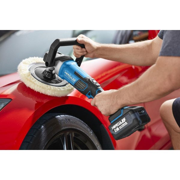 HERCULES - 20V Brushless Cordless, 7 in. Variable-Speed Rotary Polisher/Sander - Tool Only - 59686 - Imagen 14