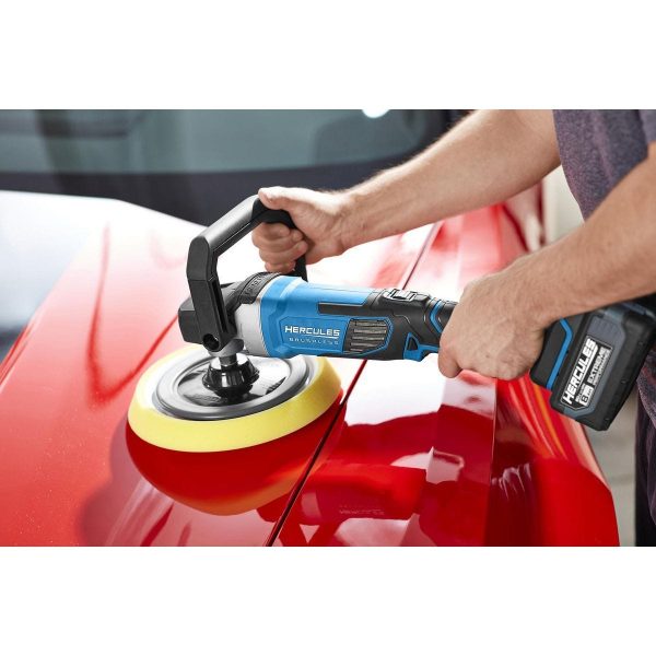 HERCULES - 20V Brushless Cordless, 7 in. Variable-Speed Rotary Polisher/Sander - Tool Only - 59686 - Imagen 15