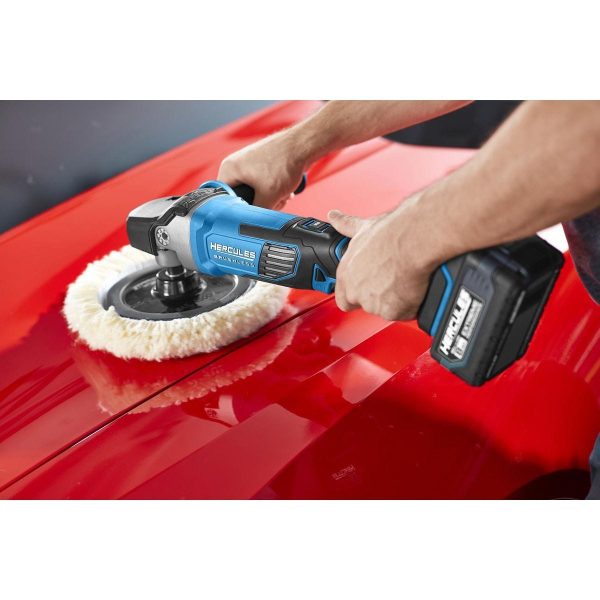 HERCULES - 20V Brushless Cordless, 7 in. Variable-Speed Rotary Polisher/Sander - Tool Only - 59686 - Imagen 16