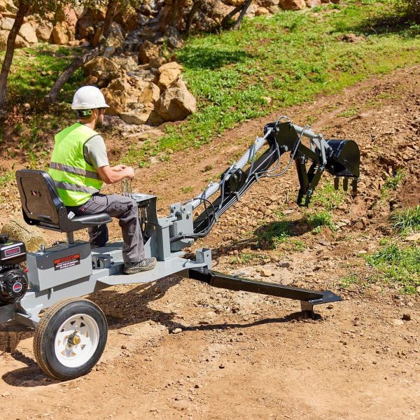 CENTRAL MACHINERY - 8 HP Towable Backhoe - 59703 - Imagen 15
