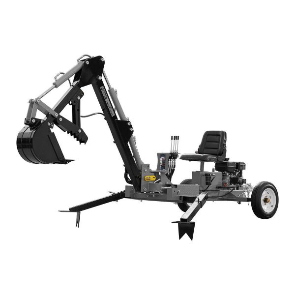 CENTRAL MACHINERY - 8 HP Towable Backhoe - 59703 - Imagen 2