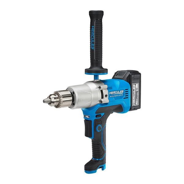 HERCULES - 20V Brushless Cordless, 1/2 in. Mud Mixer - Tool Only - 59715 - Imagen 6
