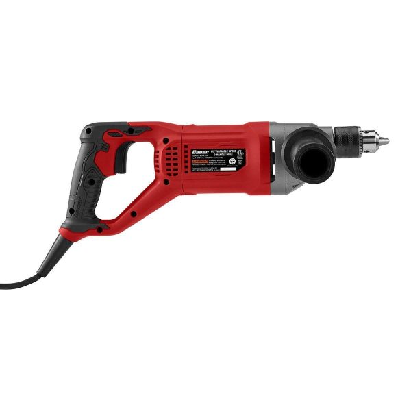 BAUER - 9 Amp, 1/2 in. Variable-Speed D-Handle Drill - 59716 - Imagen 5