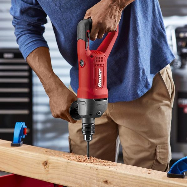 BAUER - 9 Amp, 1/2 in. Variable-Speed D-Handle Drill - 59716 - Imagen 6
