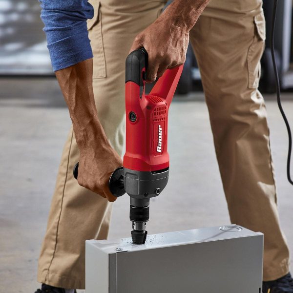 BAUER - 9 Amp, 1/2 in. Variable-Speed D-Handle Drill - 59716 - Imagen 7