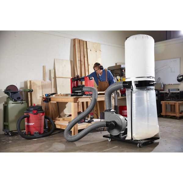 CENTRAL MACHINERY - 35 Gallon, High-Flow, High-Capacity 5 Micron Dust Collector - 59726 - Imagen 8