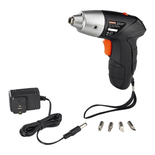 WARRIOR - 4.8V Cordless, 1/4 in. Screwdriver Kit - 59758 - Imagen 3