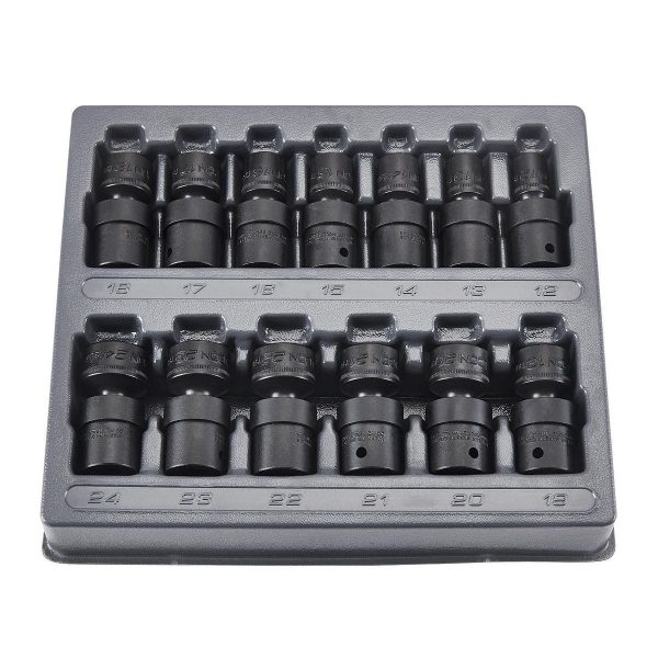ICON - 1/2 in. Drive Metric Impact Swivel Socket Set, 13-Piece - 59763 - Imagen 3