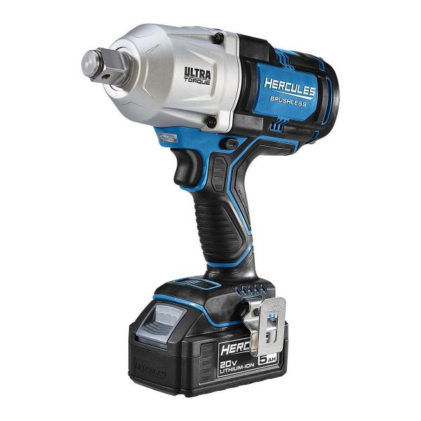 HERCULES - Llave de Impacto Inalámbrica Brushless 20V 3/4 pulg. Ultra Torque con Anillo de Fricción - Sólo Herramienta - 59767 - Imagen 6