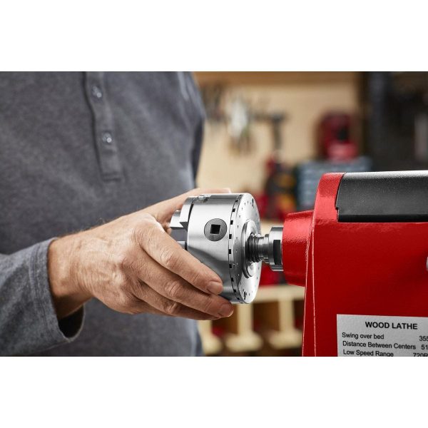 BAUER - Wood Lathe Chuck Set, 6-Piece - 59841 - Imagen 10