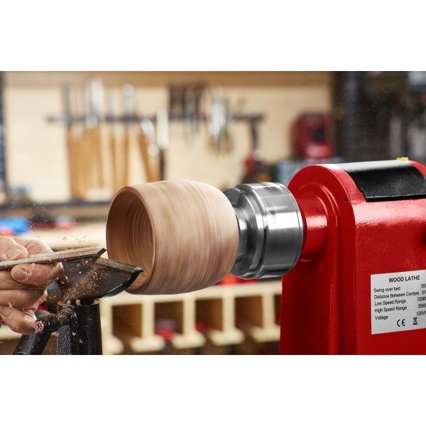 BAUER - Wood Lathe Chuck Set, 6-Piece - 59841 - Imagen 7