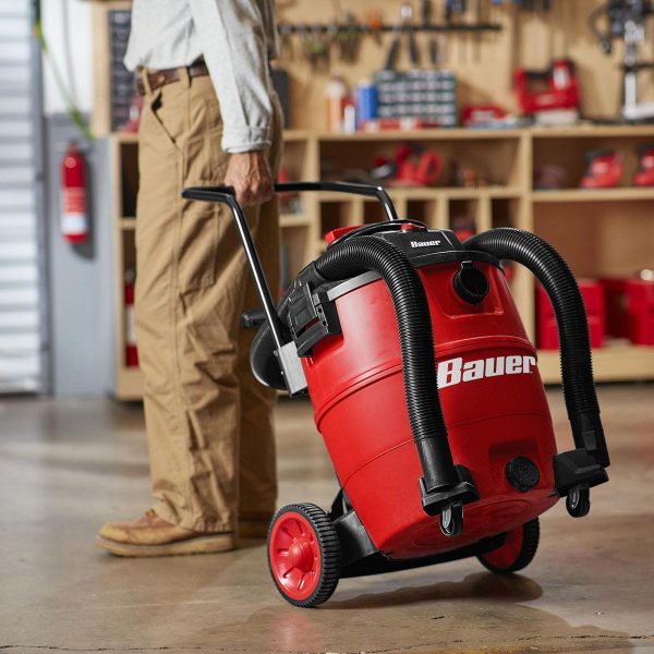 BAUER - 16 Gallon Wet/Dry Vacuum with Cart - 59850 - Imagen 9