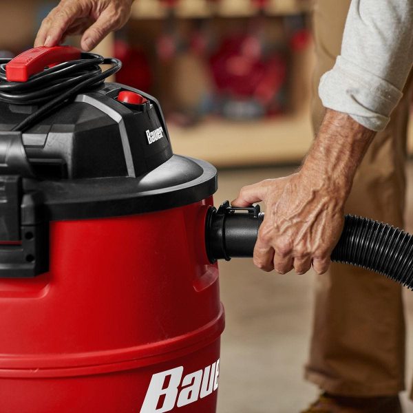 BAUER - 16 Gallon Wet/Dry Vacuum with Cart - 59850 - Imagen 10