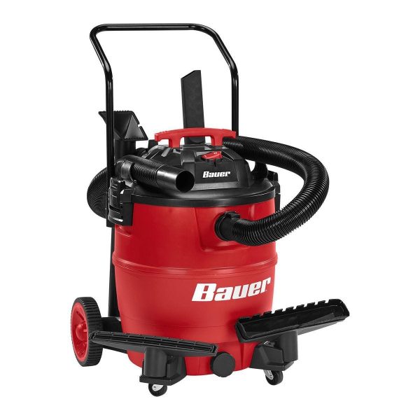 BAUER - 16 Gallon Wet/Dry Vacuum with Cart - 59850 - Imagen 4