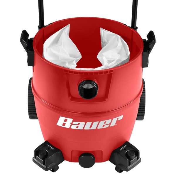 BAUER - 16 Gallon Wet/Dry Vacuum with Cart - 59850 - Imagen 6