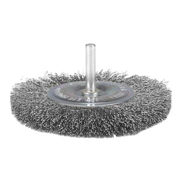 WARRIOR - 4 in. Wire Wheel with 1/4 in. Shank - 60318 - Imagen 2