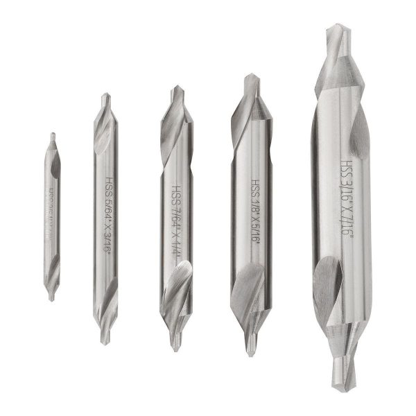 WARRIOR - Center Drill Countersink Set, 5-Piece - 60381 - Imagen 2