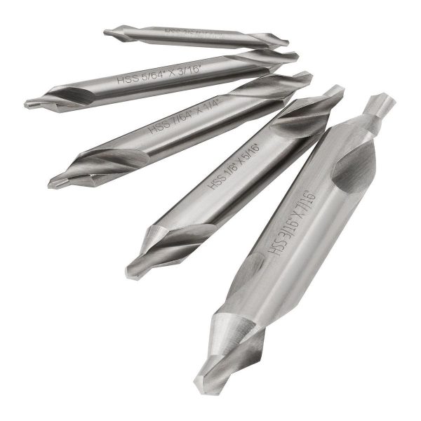 WARRIOR - Center Drill Countersink Set, 5-Piece - 60381 - Imagen 3