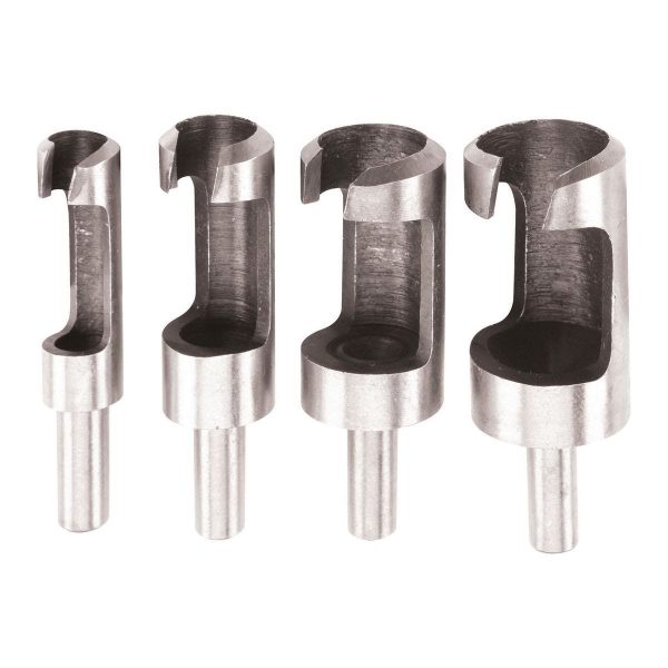 WARRIOR - Plug Cutter Set, 4-Piece - 60613