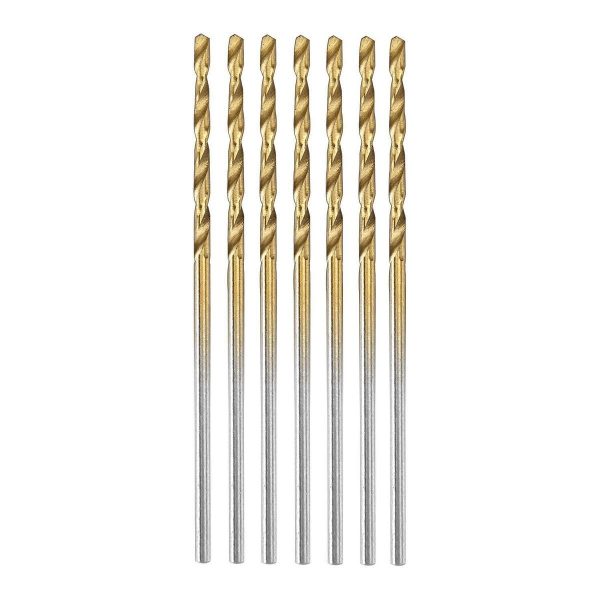 WARRIOR - 1/16 in. Titanium High-Speed Steel Drill Bits, 7-Piece - 61549