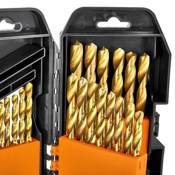 WARRIOR - Titanium Drill Bit Set, 29-Piece - 61637 - Imagen 6