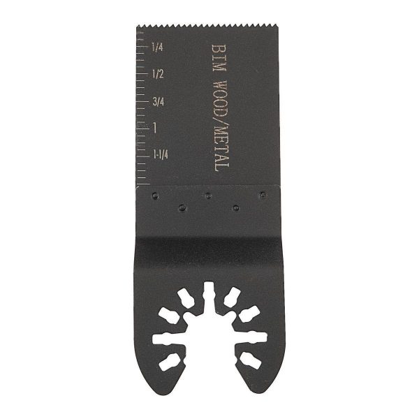 WARRIOR - 1-1/8 in. Bi-Metal Plunge Blade for Oscillating Multi-Tools - 61812