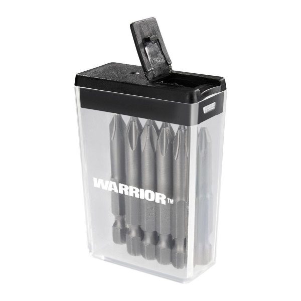 WARRIOR - 2 in. PH2 Phillips Insert Bits, 10-Piece - 62690 - Imagen 11