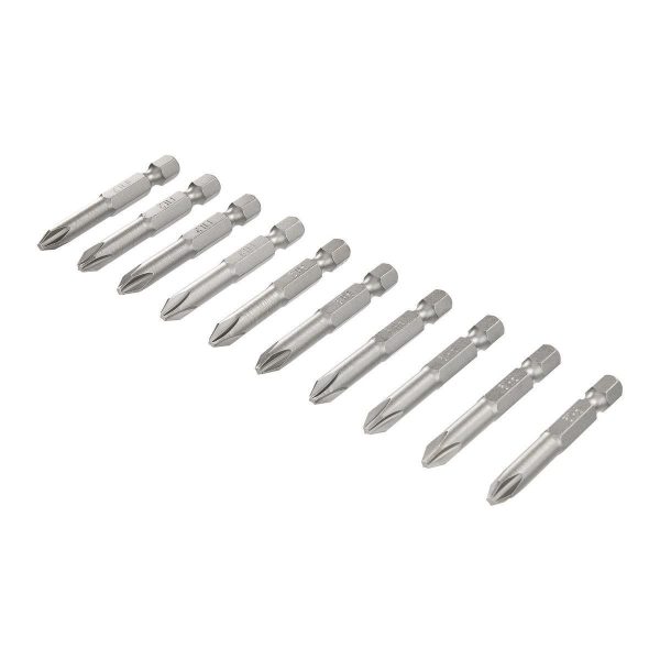 WARRIOR - 2 in. PH2 Phillips Insert Bits, 10-Piece - 62690 - Imagen 6