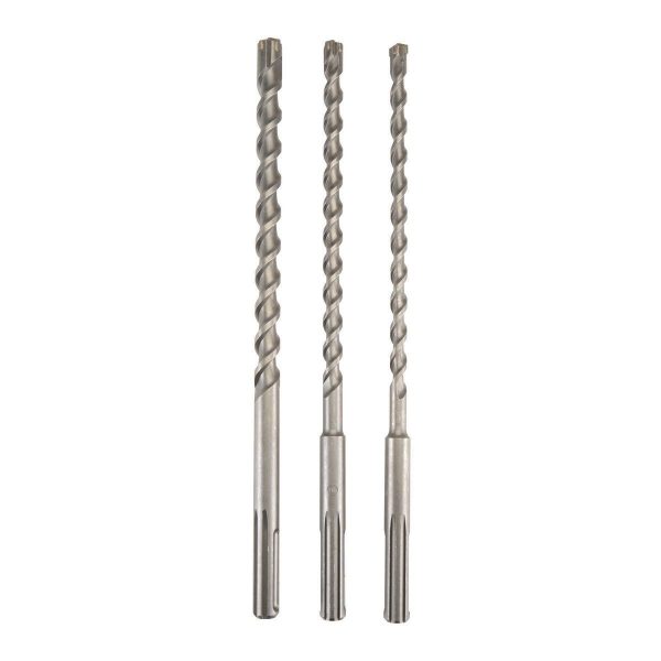 WARRIOR - 13 in. SDS-MAX Type Masonry Drill Bit Set, 3-Piece - 62792 - Imagen 2