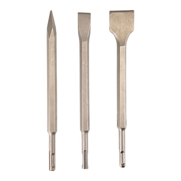 WARRIOR - SDS-Plus Type Masonry Flat Chisel Set, 3-Piece - 63046