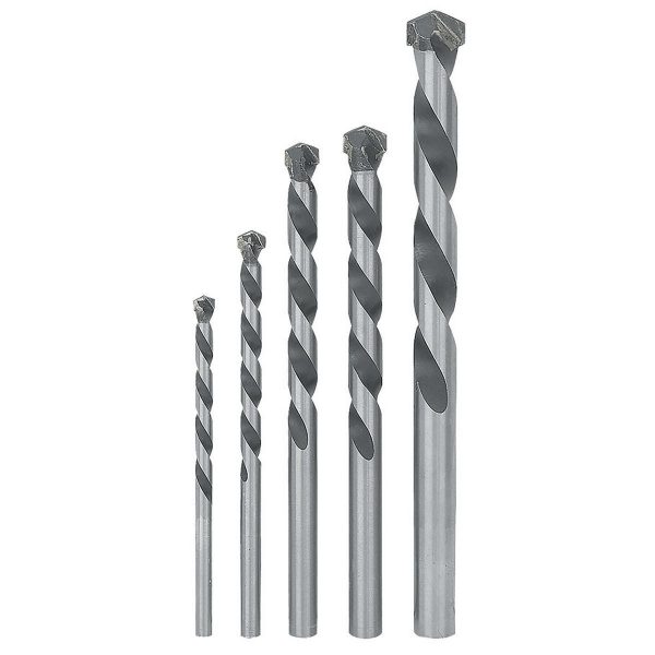 WARRIOR - Masonry Drill Bit Set, 5-Piece - 63074