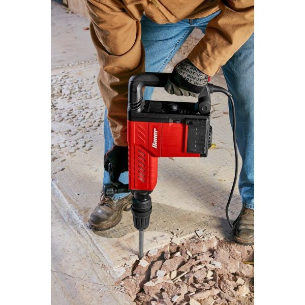 BAUER - 12.5 Amp, 23 lb. SDS-MAX Type Demolition Hammer - 63437 - Imagen 6
